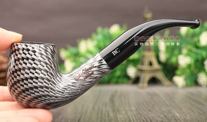 法国butz choquin BC 石楠木烟斗 CARBONE碳纤维 1304-9