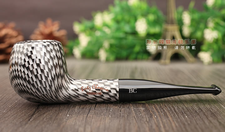 法国butz choquin BC 石楠木烟斗 CARBONE碳纤维 1690-3