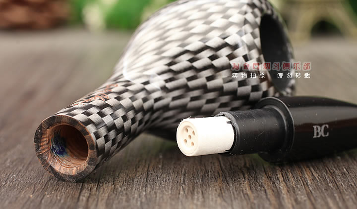 法国butz choquin BC 石楠木烟斗 CARBONE碳纤维 1690-6