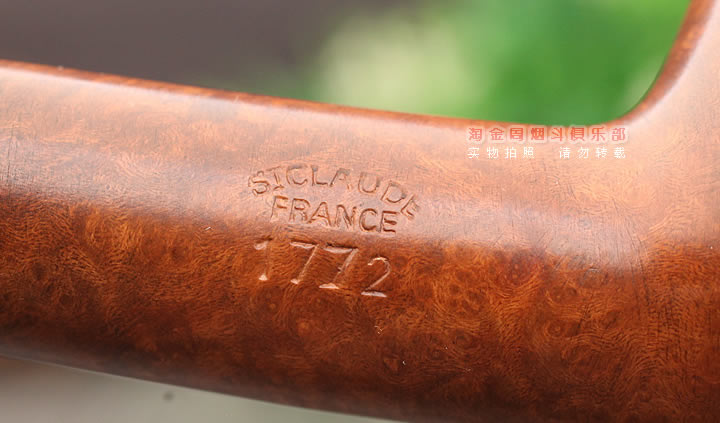 法国Butz Choquin BC石楠木烟斗 COCARDE徽章 1772-8