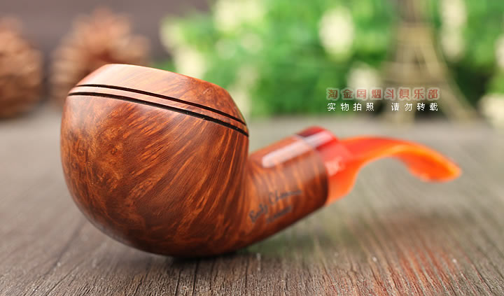 法国butz choquin BC 石楠木烟斗 FLAMME ORANGE-1