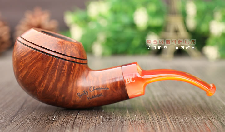 法国butz choquin BC 石楠木烟斗 FLAMME ORANGE-3