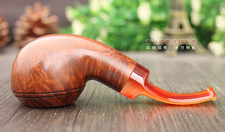 法国butz choquin BC 石楠木烟斗 FLAMME ORANGE-4