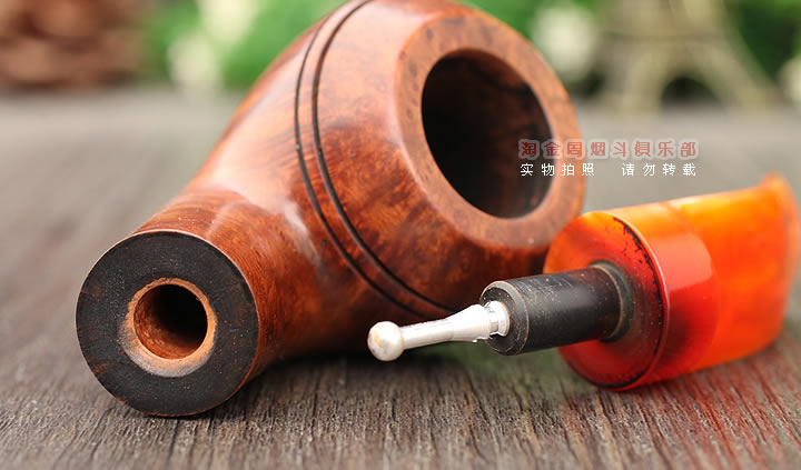 法国butz choquin BC 石楠木烟斗 FLAMME ORANGE-6