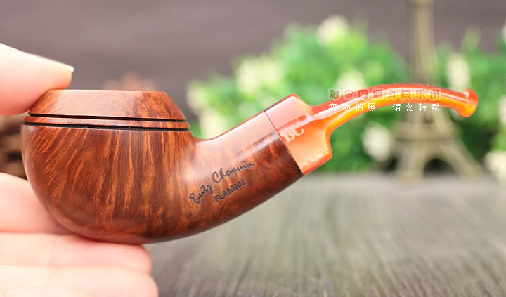 法国butz choquin BC 石楠木烟斗 FLAMME ORANGE-9