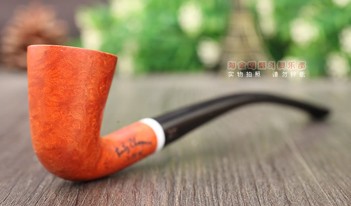 法国Butz Choquin BC石楠木烟斗 L DE BC ORANGE小阅读斗 橘色1116-1