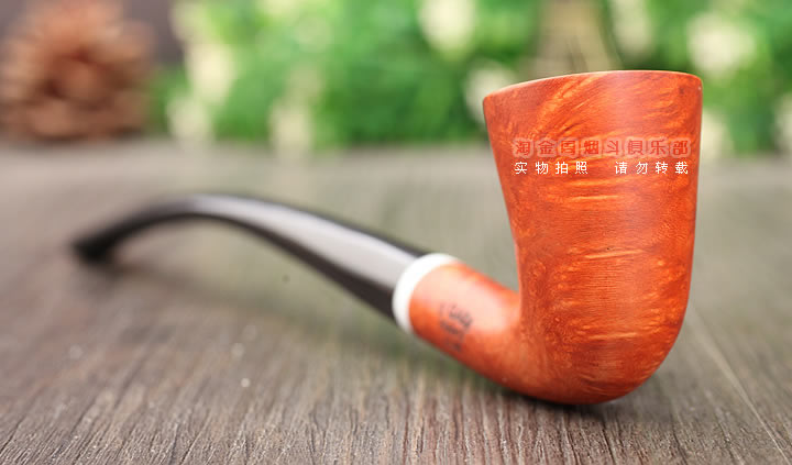 法国Butz Choquin BC石楠木烟斗 L DE BC ORANGE小阅读斗 橘色1116-2
