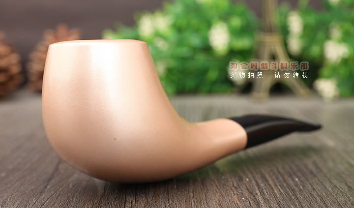 法国butz choquin BC 石楠木烟斗 PASTEL ORANGE 浅橙色-1