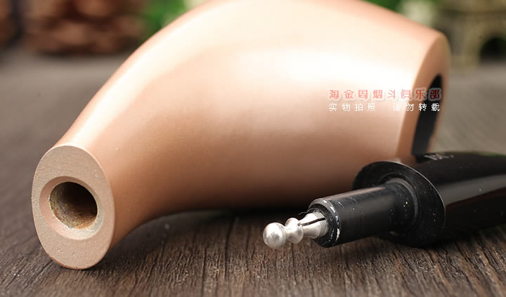 法国butz choquin BC 石楠木烟斗 PASTEL ORANGE 浅橙色-7
