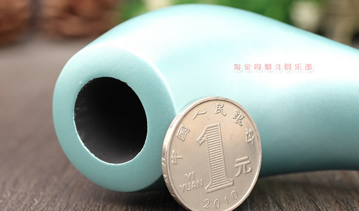 法国butz choquin BC 石楠木烟斗 PASTEL VERT 浅绿色-5