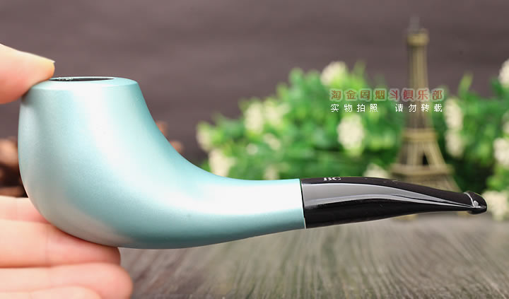 法国butz choquin BC 石楠木烟斗 PASTEL VERT 浅绿色-8