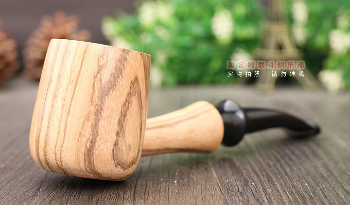 法国butz choquin BC烟斗 Zebra斑马 弯式1601-1