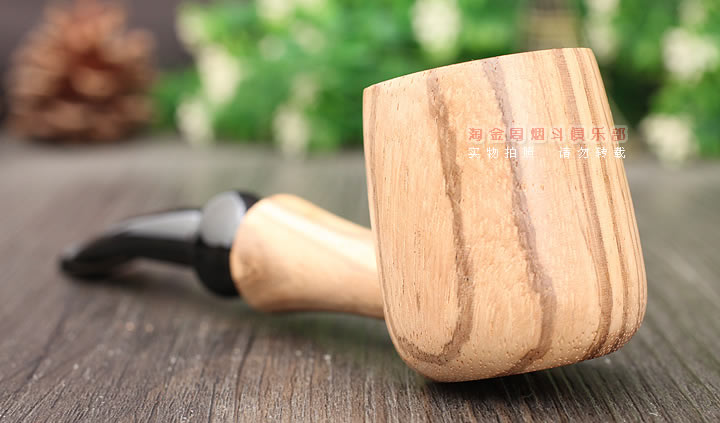 法国butz choquin BC烟斗 Zebra斑马 弯式1601-2