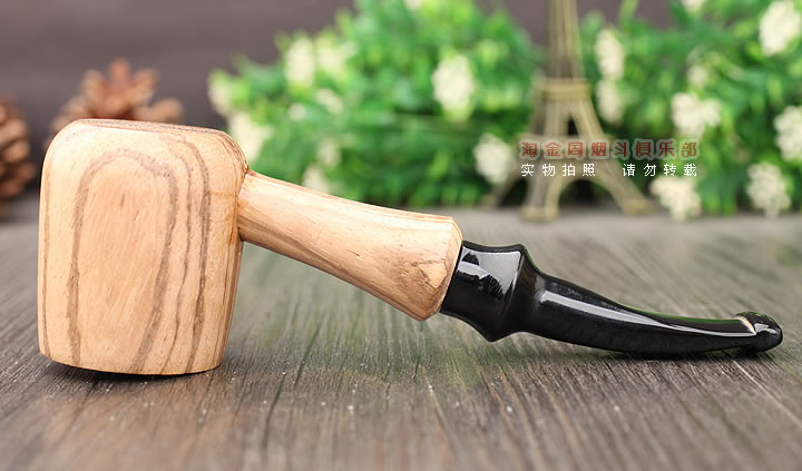 法国butz choquin BC烟斗 Zebra斑马 弯式1601-4