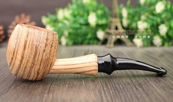 法国butz choquin BC烟斗 Zebra斑马 弯式1603-3
