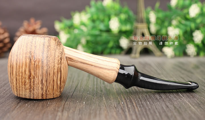 法国butz choquin BC烟斗 Zebra斑马 弯式1603-4